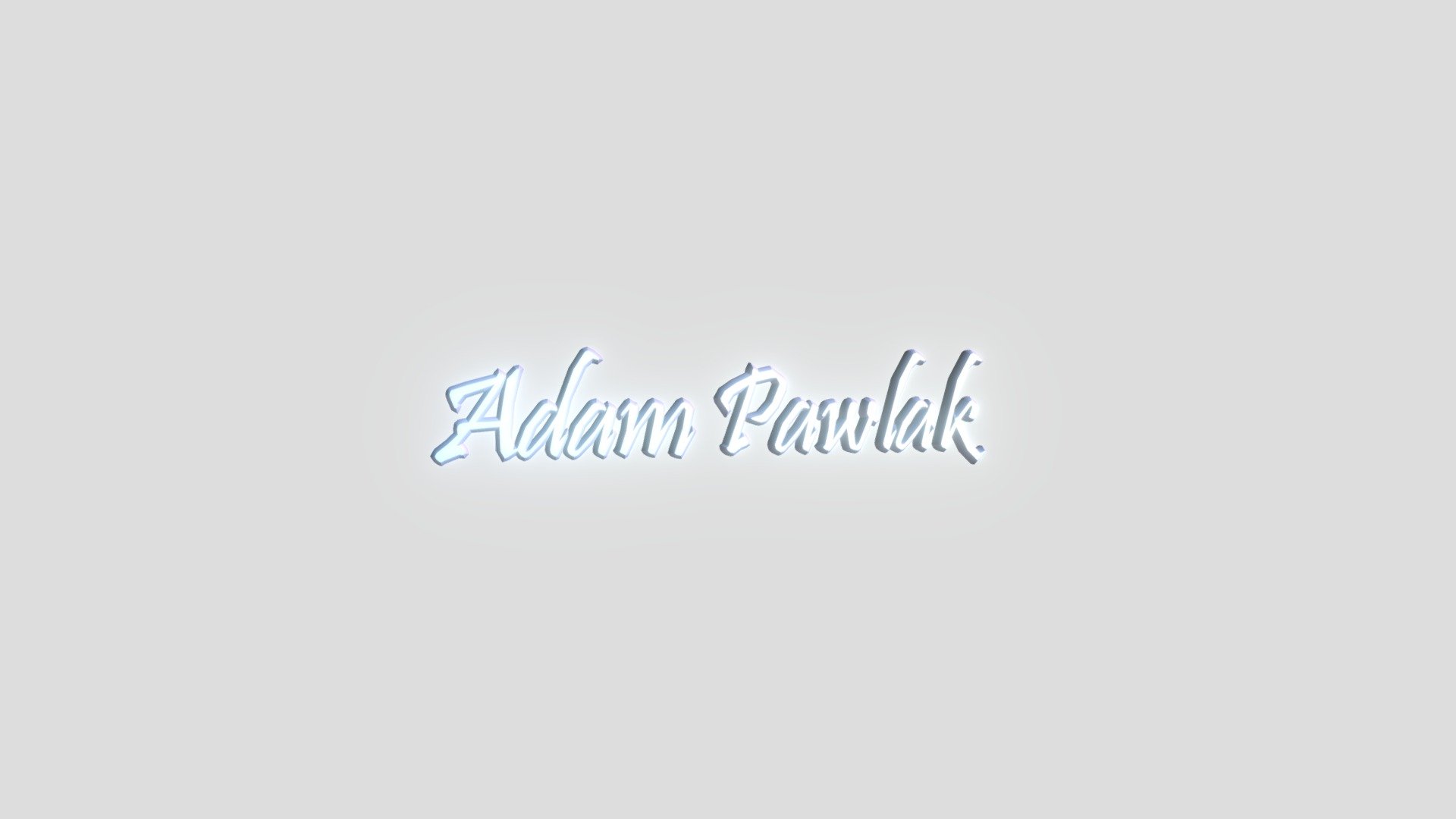Adam Pawlak Signature