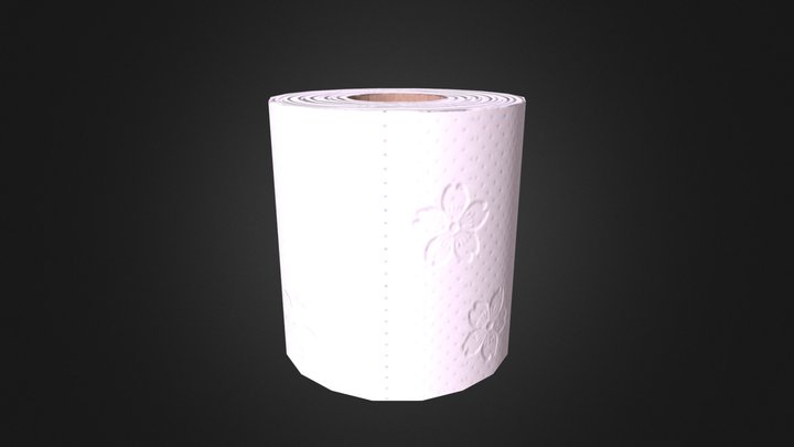 Toilet Paper 3D Model