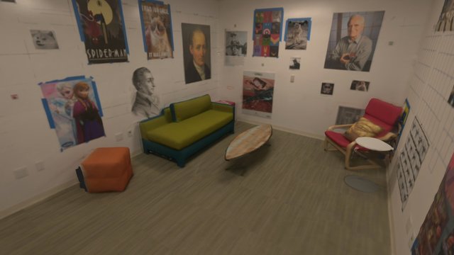 poster room 3D Model