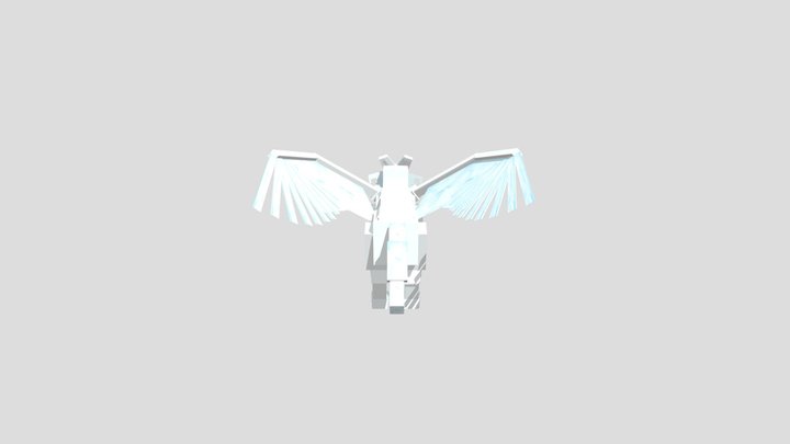 Queen Skye - The Mystic Dragons Minecraft Add-on 3D Model