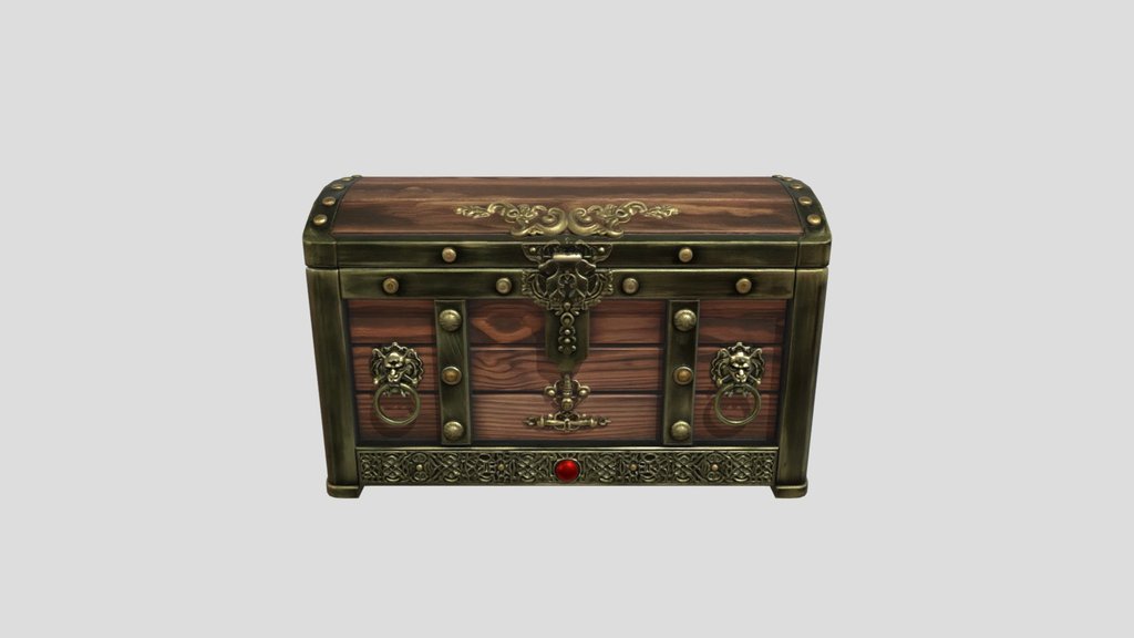 Non-opening Vintage Chest