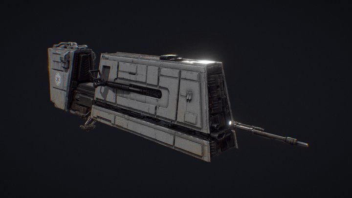Star Wars Imperial Patrol Speeder 3d printable