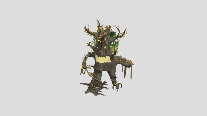 Brent The Treant (First 3D Class) 3D Model