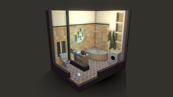 Bathroom 3D Model