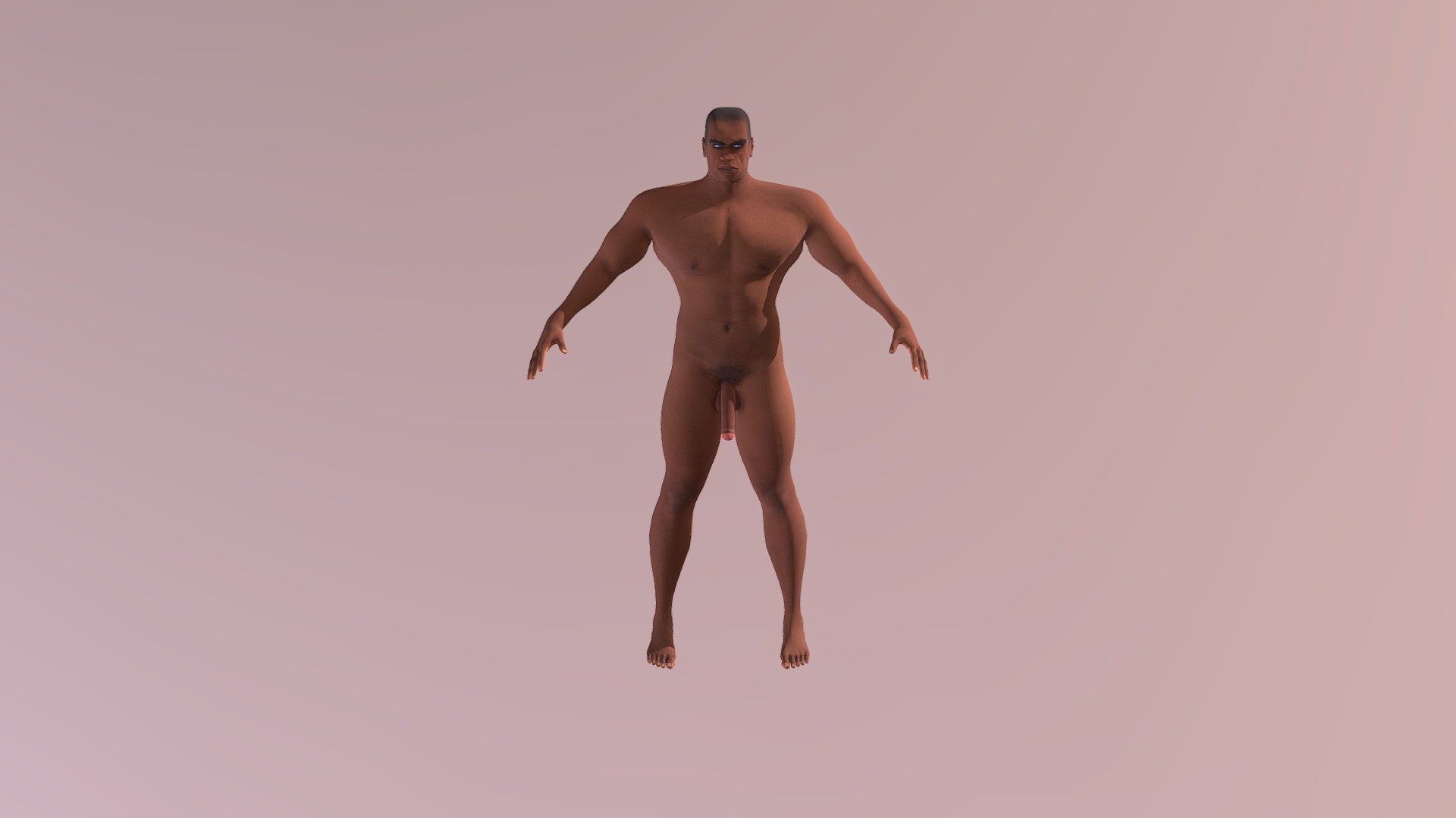 African Male Naked