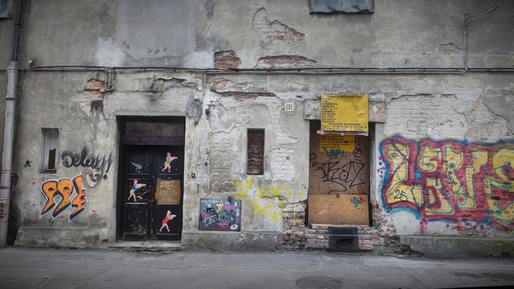 Poland, Krakow, Kazimesz street