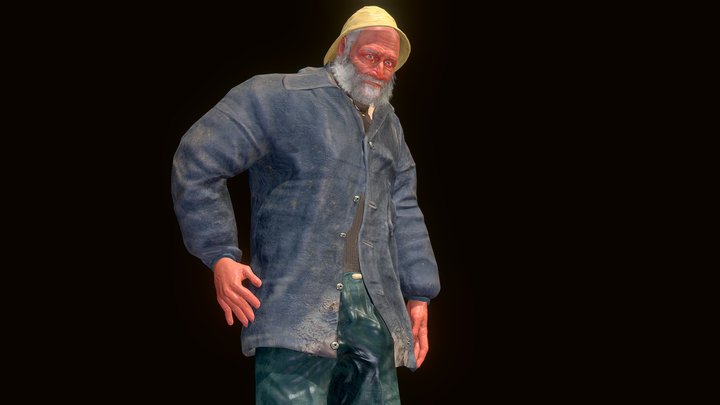 Character Creation - The Fisherman 3D Model