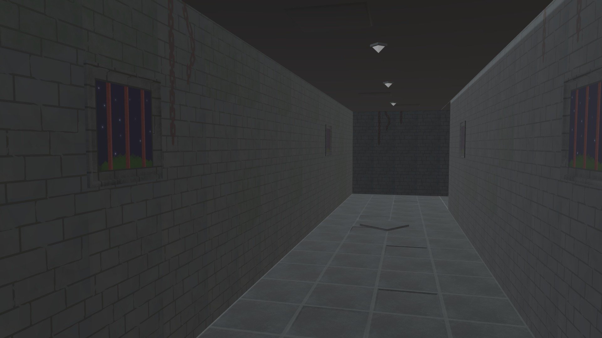 Castle Dungeon Corridor