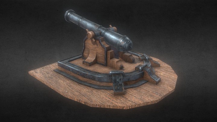 Top Atar (Cannon) 3D Modelling 3D Model