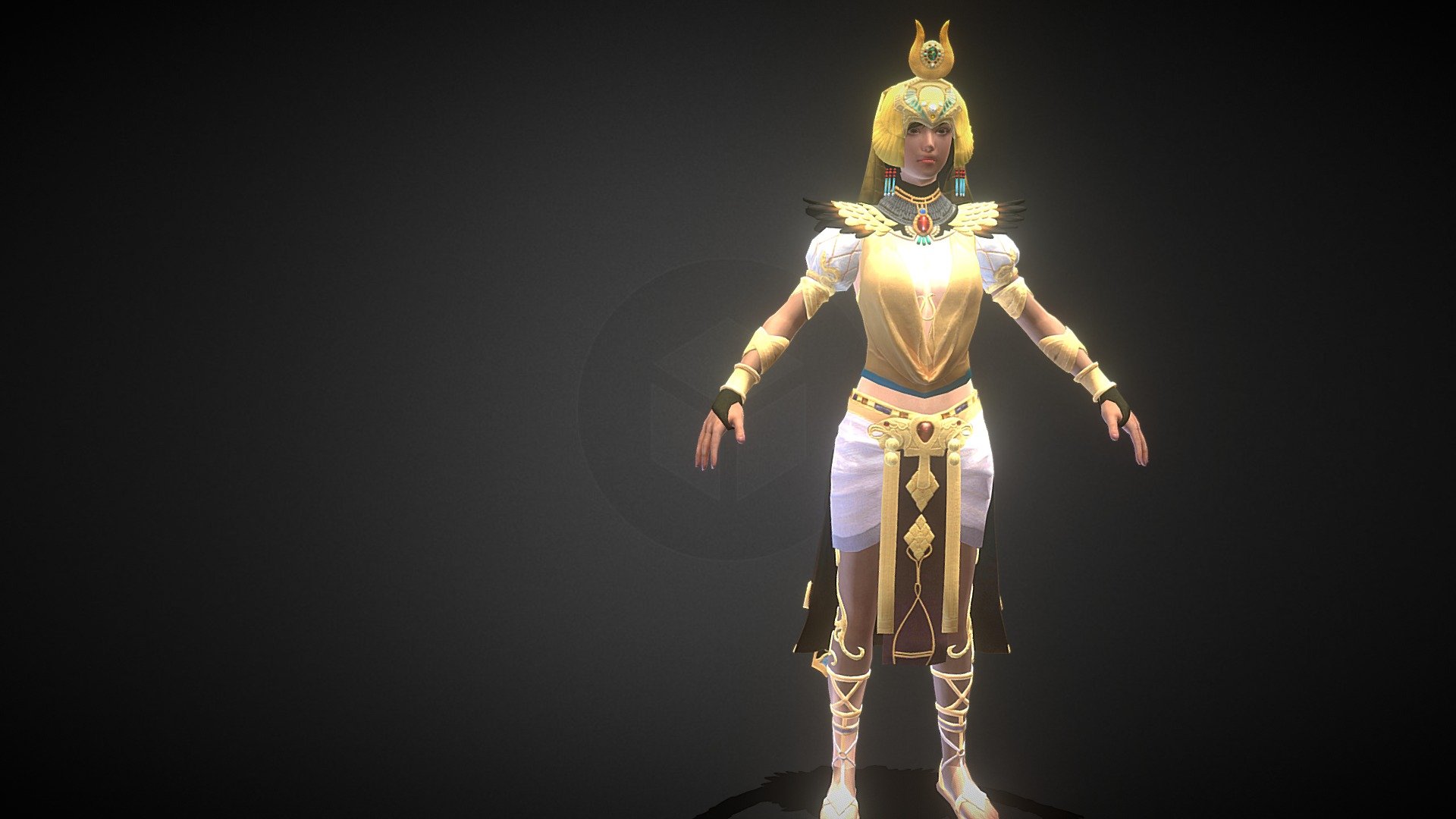 Warior Of Ra Set Full set| PUBG | Blend |new rig