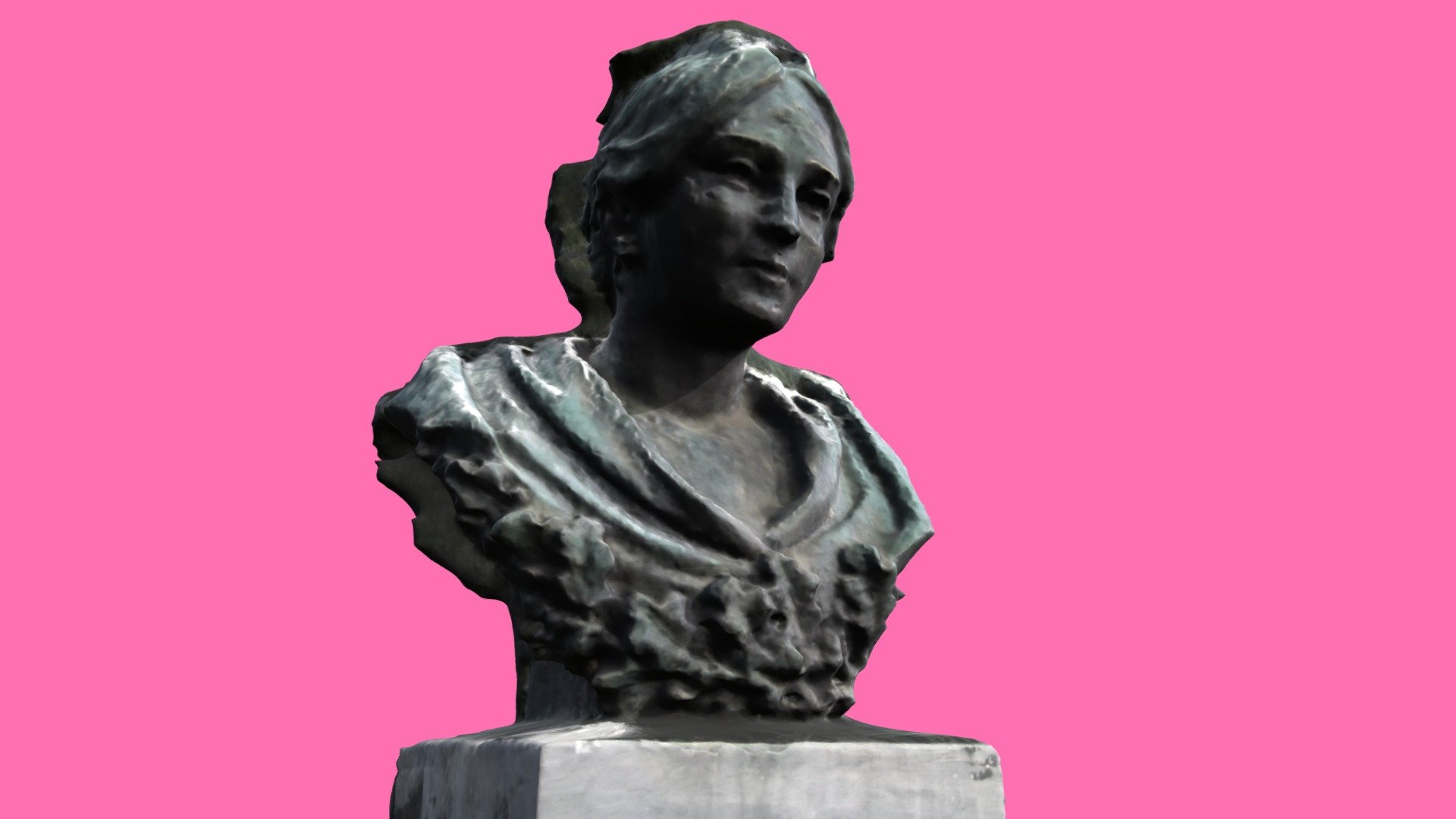 MD120 - Busto Anita Garibaldi - Parque Municipal