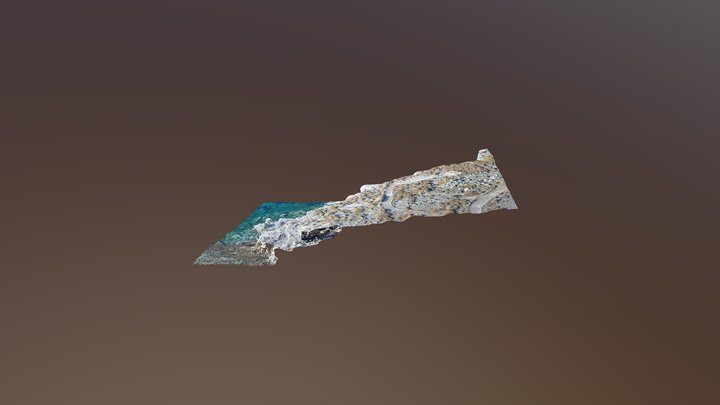 Απολιθωμένο Πάρκο πλάκας, θέση 18 3D Model