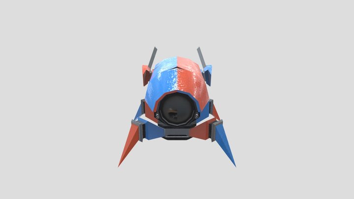 Spyder Robot 3D Model