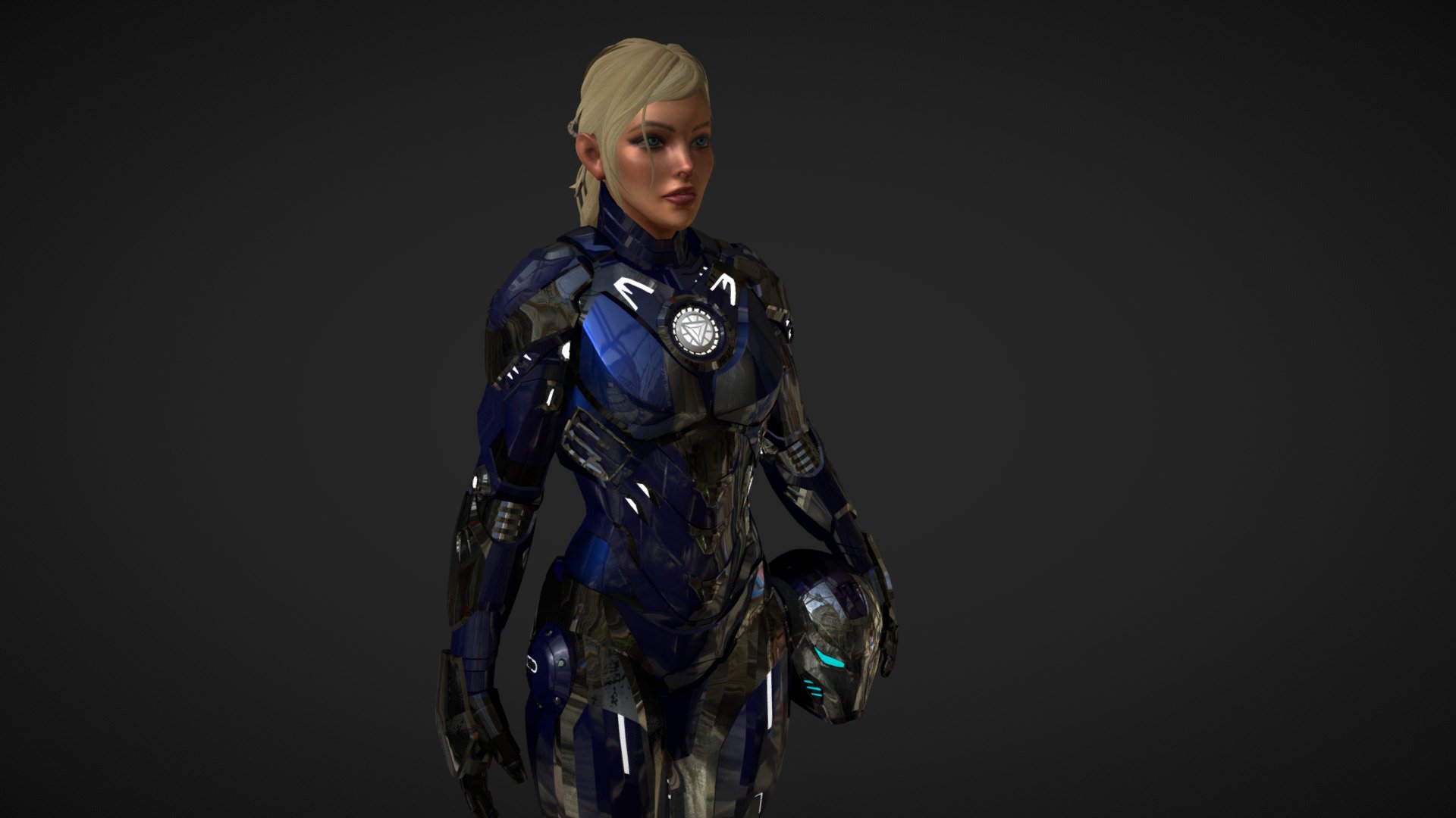 pepper potts Download Free 3D model by Casttelan2 [d736e97] Sketchfab