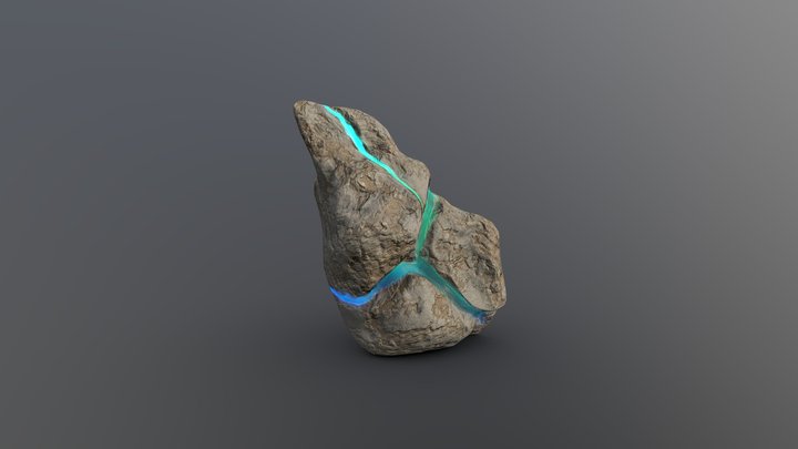 Large Rock 3D Model
