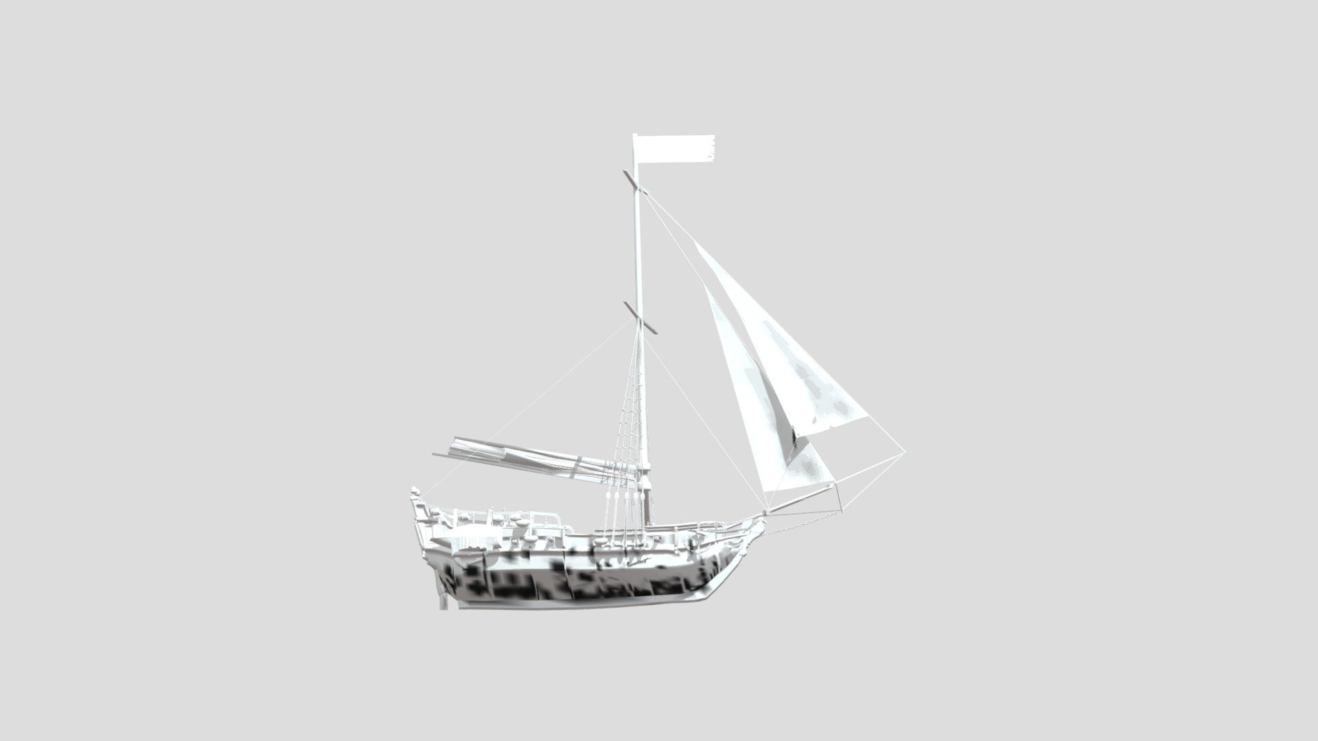 Schiff the Dying Gull - 3D model by Komy.Fly [d737091] - Sketchfab