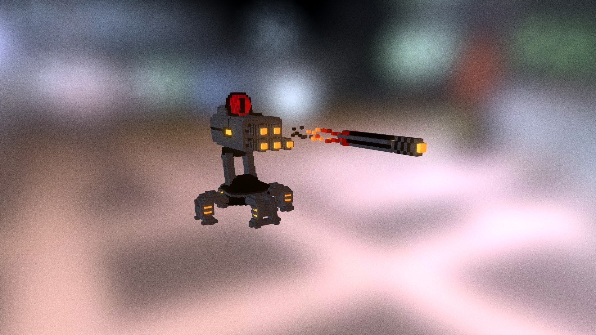 Missile Turret - #voxeladay