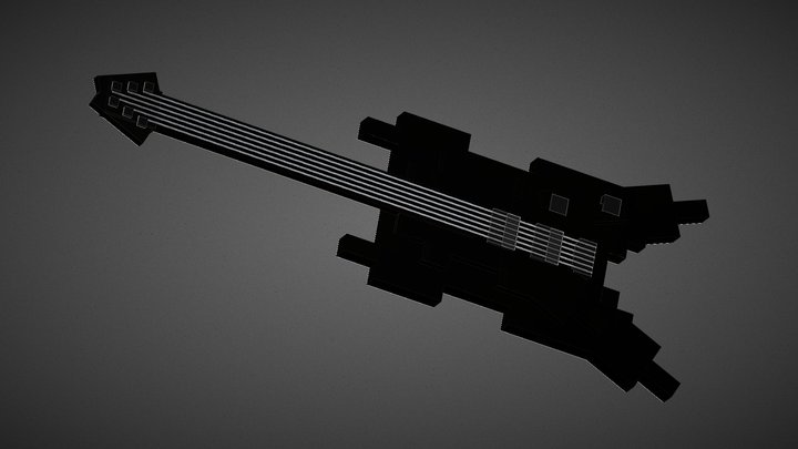 Guitar by мИ$!(!@н ████ 3D Model