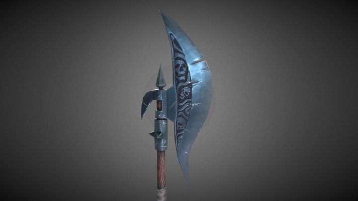 Hellions Polearm 3D Model