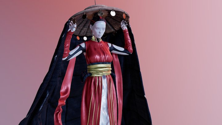 Wip - Princess Aramid 3D Model