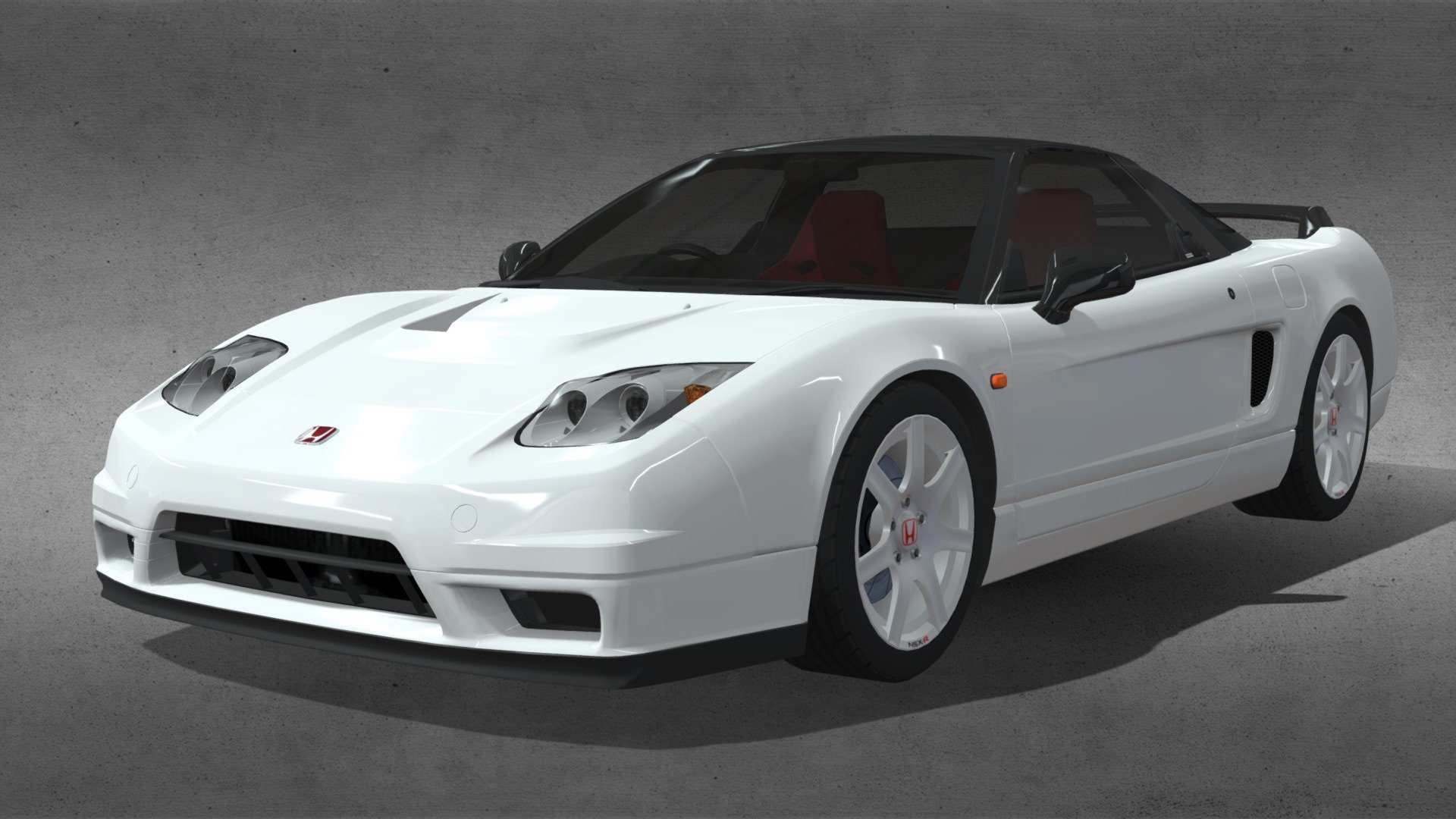 2002 Honda NSX-R NA2 - Download Free 3D model by SIU Car Garage