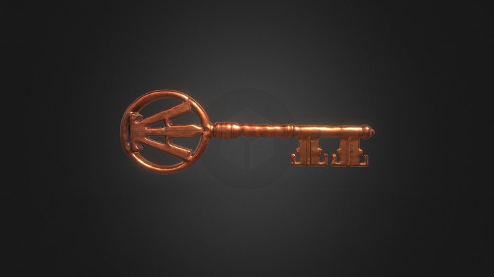 Copper Key | Ready Player One 3D Model