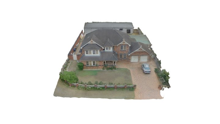 House Photogrametry 3D Model 3D Model
