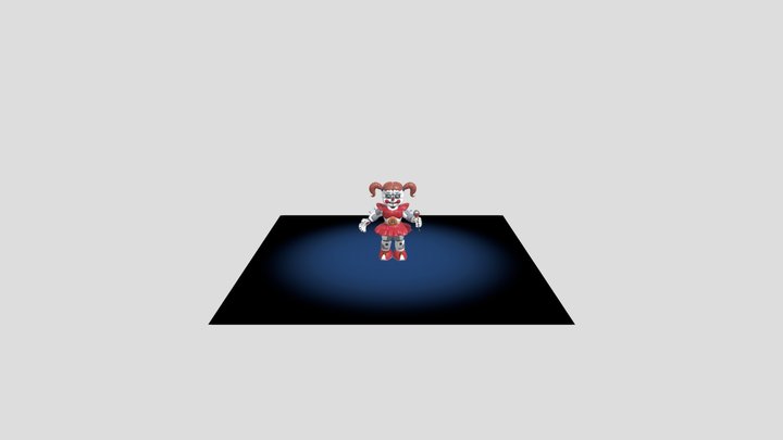 Circus baby FNaF 3D Model