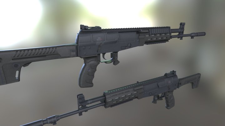AK-12 2016 3D Model