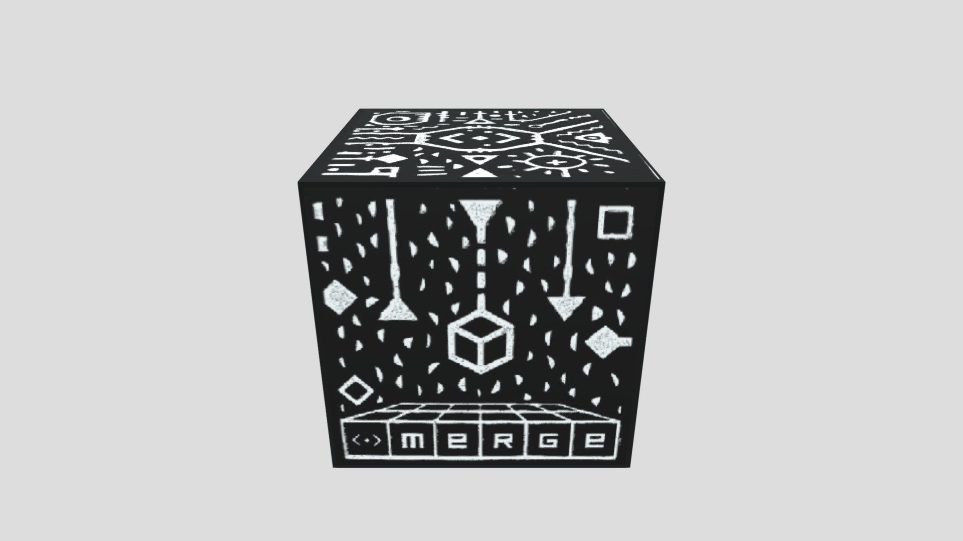 Cube Merge - Download Free 3D model by lantichi (@Laura.Antichi ...