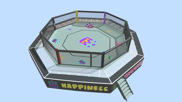 UFC power Up 3D Model