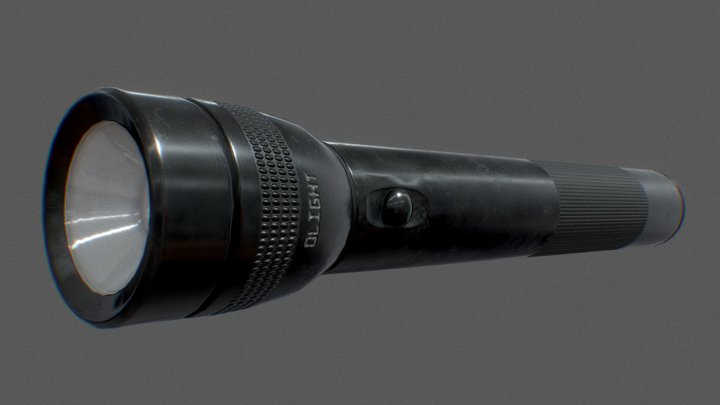 Flashlight 3D Model