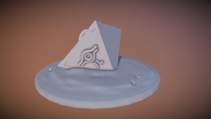 3D Diorama: Millenium Puzzle 3D Model
