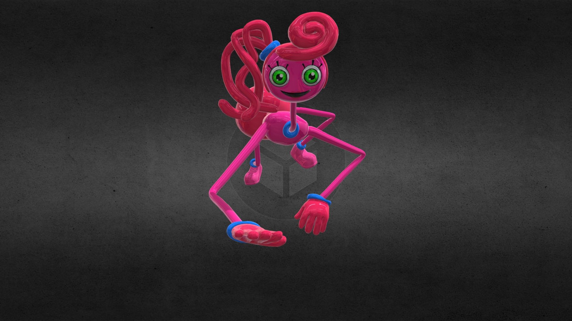 Project Playtime: Lady Luck Mommy Long Legs - Download Free 3D model by  TechnoShark [1fd2d8d] - Sketchfab