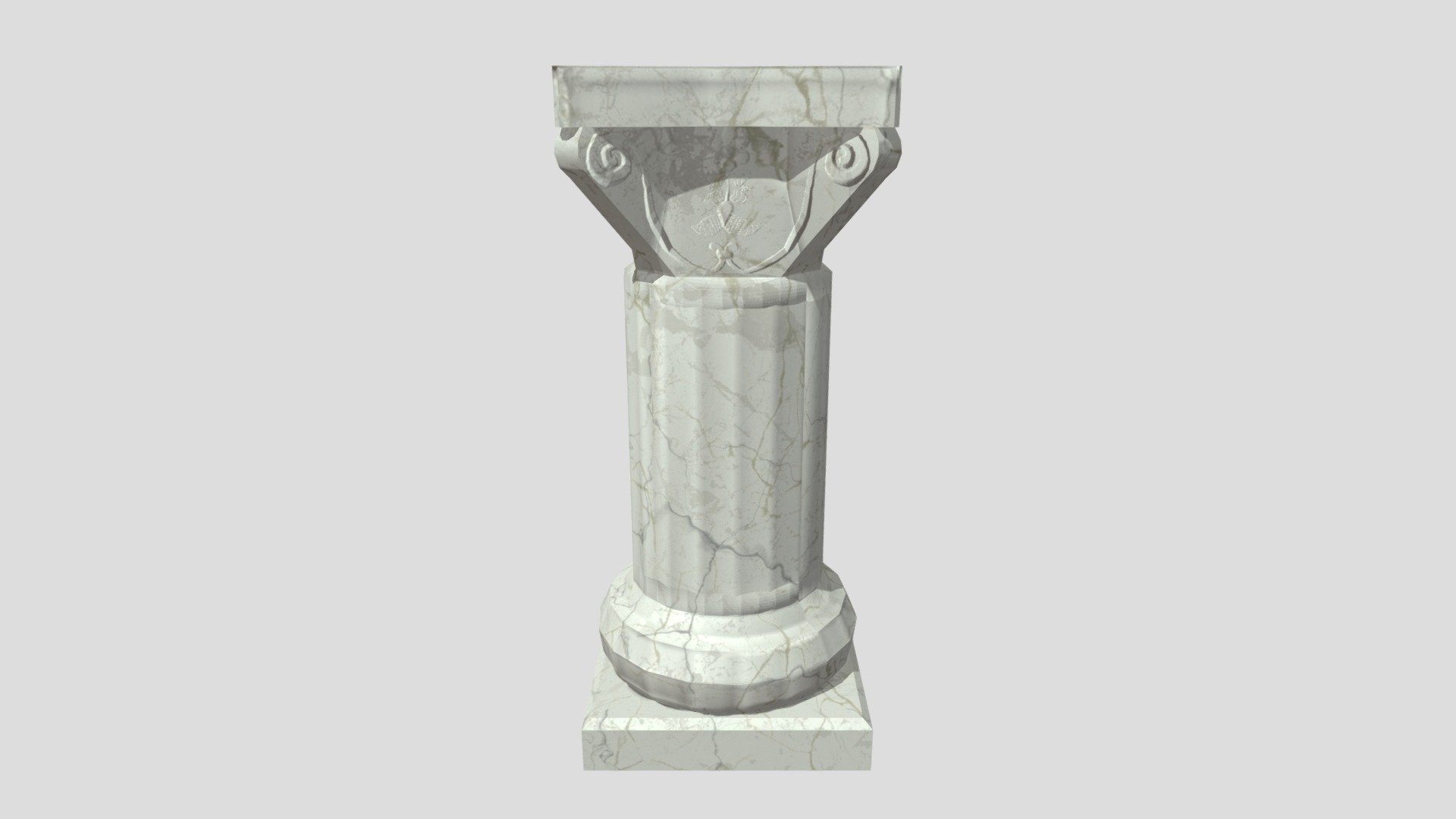 marble pedestal - Download Free 3D model by acevandort [d73ec90 ...