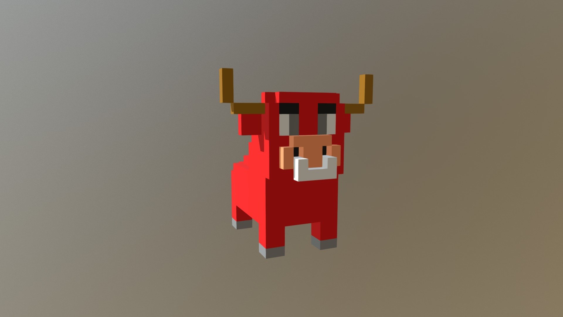 Voxel Bull