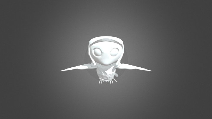 Mythical Owl 3D Model