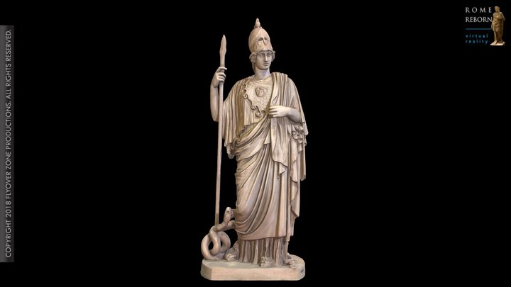 3D rendering of Athena Giustiniani