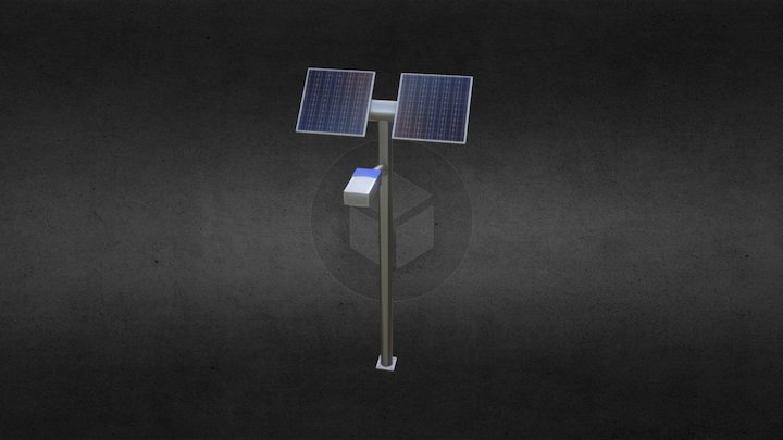 Futuristic Light 3D Model