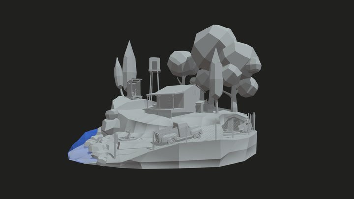 Forest Loner - Update chosen Diorama and House 3D Model