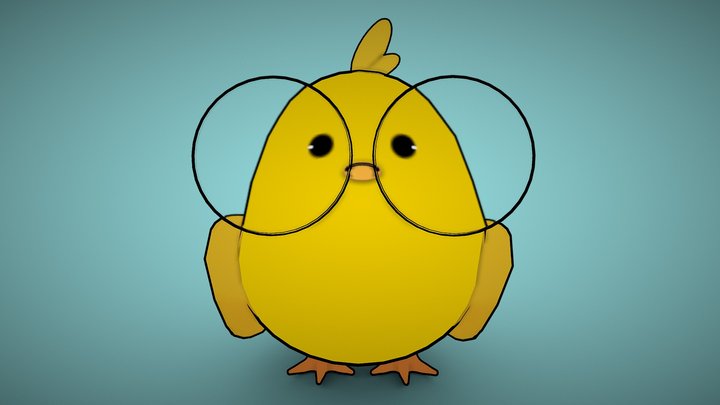 STYLIZED BIRD 3D Model