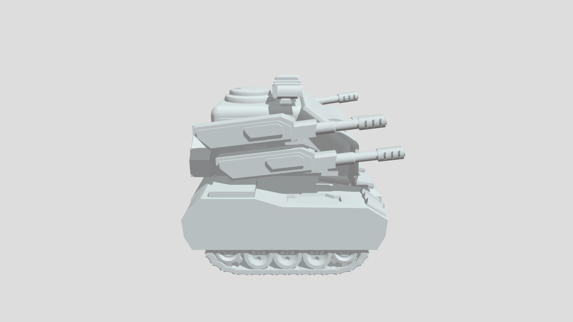 Tank design blockout - Download Free 3D model by ian.willemsen (@ianwil ...