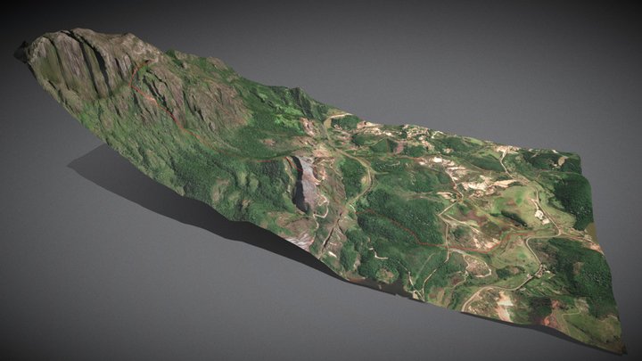 GXG 3D JP MINING 3D Model