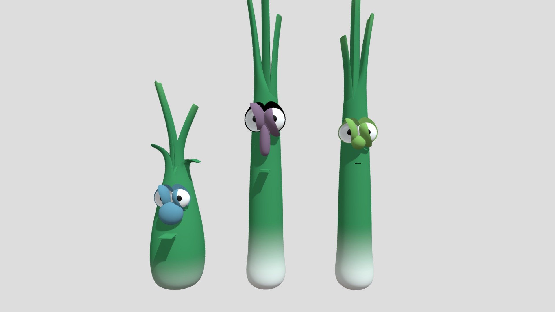 The Scallions (90s - Updated) - Download Free 3D model by JYModels  (@JYModels) [d7415b8]