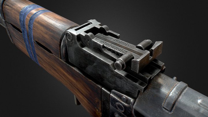 AK 47 3D Model