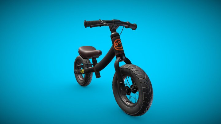 Bikestar kid Bike 3D Model