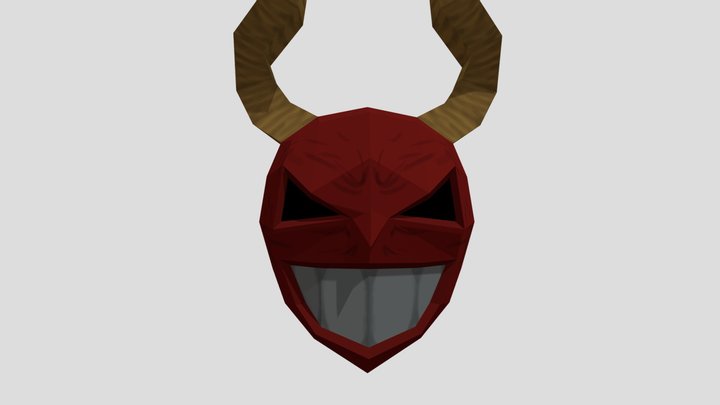 low poly demon 3D Model