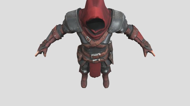 assassin (ready for game) 3D Model