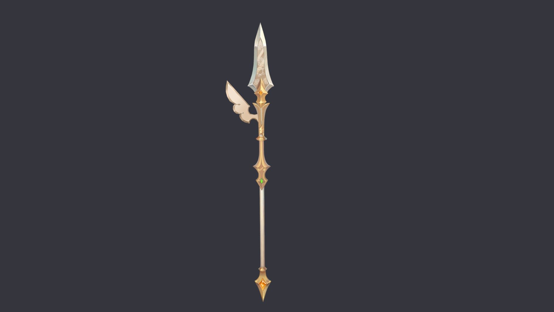 WIP_Spear of Lemon Knight - 3D model by eggbox [d745c0a] - Sketchfab