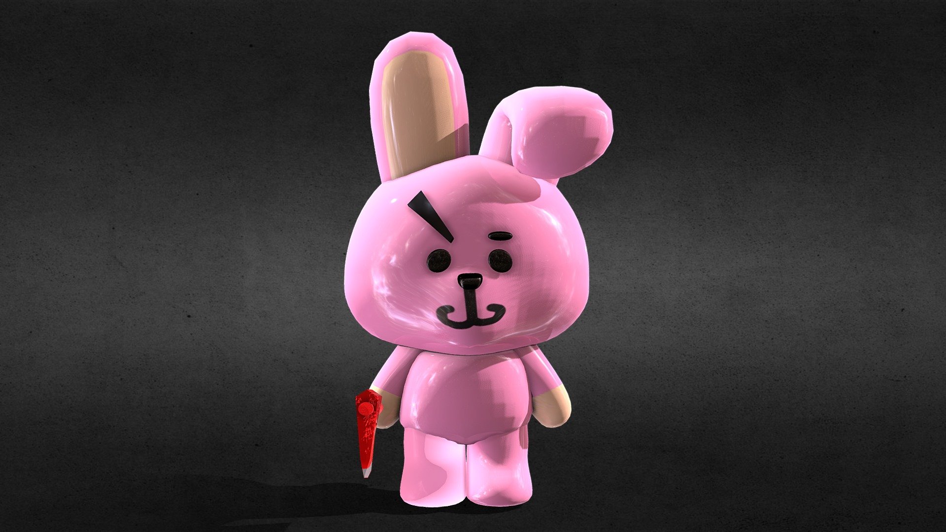 Cooky BT21 - 3D model by coldshowertuesdays [d745d2c] - Sketchfab